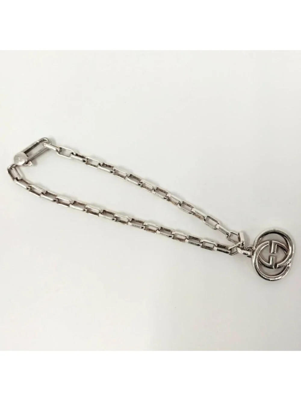 Gucci Interlocking Bracelet Silver